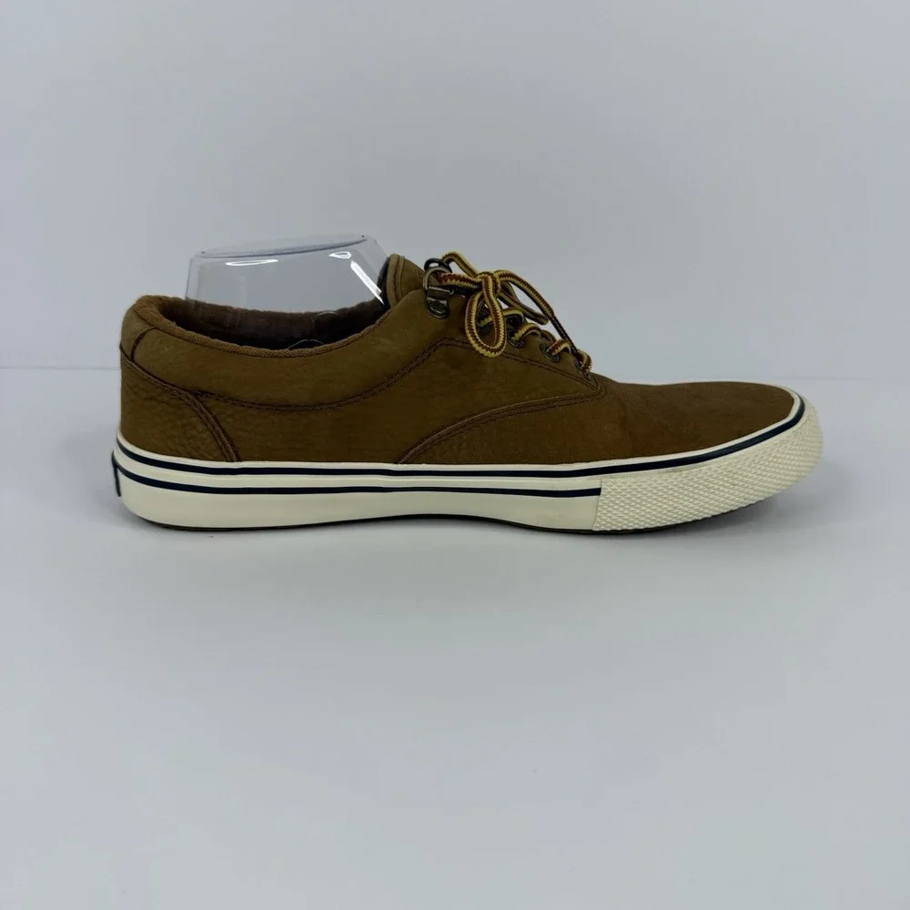 Sperry Mens Striper Storm CVO Waterproof Sneaker Tan Nubuck Size 10 STS19852